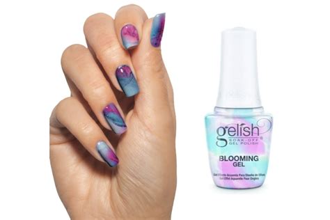 Love watercolour nail art? This Gelish product helps create it in ...