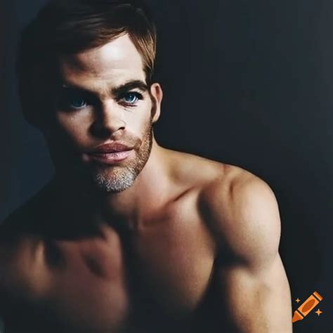 Photo realistic image of chris pine as a wheelchair athlete on Craiyon