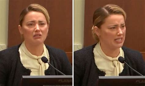 Amber Heard bursts into tears as she tells court Johnny Depp ‘kicked ...