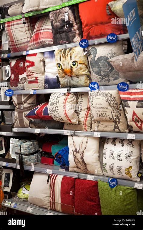 Asda - George Home Department Cushions - Wandsworth - London UK Stock Photo - Alamy