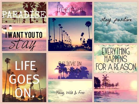 Inspirational Quotes Collage Wallpapers - Wallpaper Cave