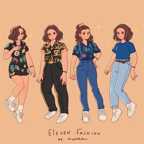 🌼 I loved Eleven’s outfits on season 3 of Stranger Things . Which one if your favorite? I ...