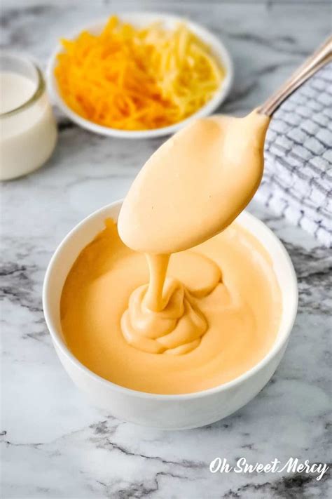 Easy Low Carb Cheese Sauce (No Thickeners!) | THM S - Oh Sweet Mercy