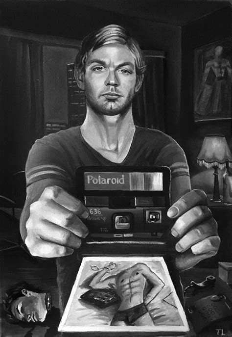 Jeffrey Dahmer spending a time with his guest by tanialarionova on DeviantArt