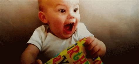 Excited Baby GIF - Excited Baby - Discover & Share GIFs