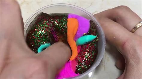 Glitter Slime Making Most Satisfying Slime Videos #1 Boom Slime - YouTube