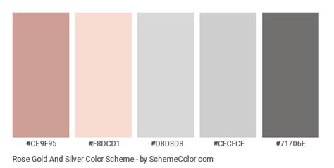 Color scheme palette image | Silver color scheme, Silver color palette ...