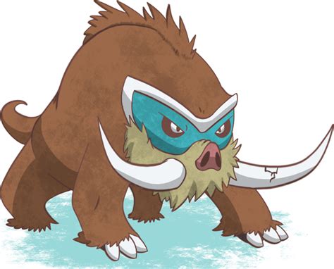 Mamoswine Pokemon PNG Images Transparent Free Download | PNGMart