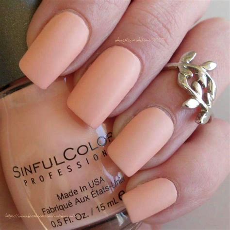 Sinful Colors Kandee Johnson Peaches and Cream | Peach nails, Peach nail polish