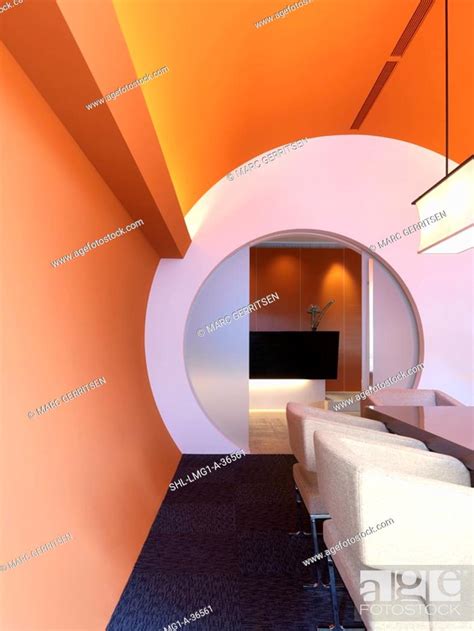 Detail modern round dining room, Stock Photo, Picture And Rights Managed Image. Pic. SHL-LMG1-A ...
