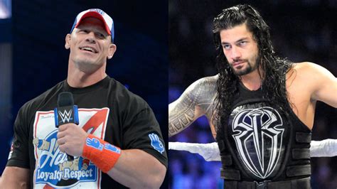 John Cena Reacts To Roman Reigns Laughing During Match With Kevin Owens, Roman Responds ...