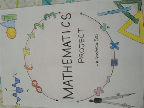 Maths Project Cover Page Ideas