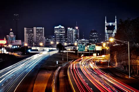 Night Nashville Skyline