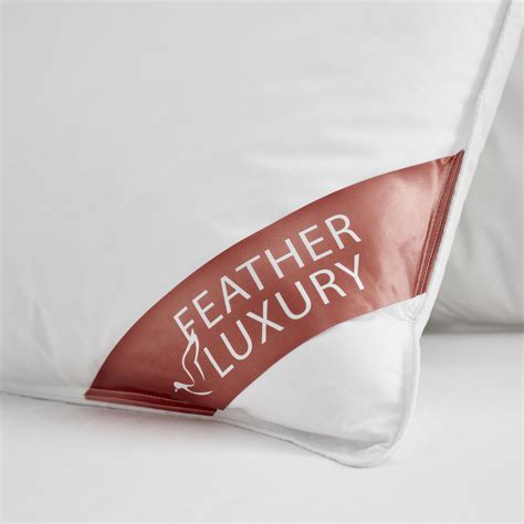 Deluxe Goose Feather Filled Anti Allergy Pillow - Payndoo Style