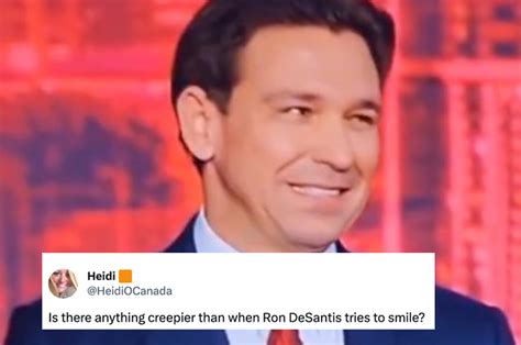 People Are Finding Out Ron DeSantis Has No Idea How To Smile After His ...