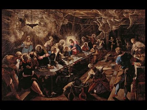 Tintoretto, The Last Supper, 1594 | Last supper, Art, Poster prints