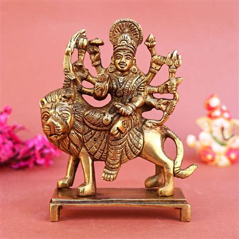 Brass Durga Maa Idol – Naniji Store