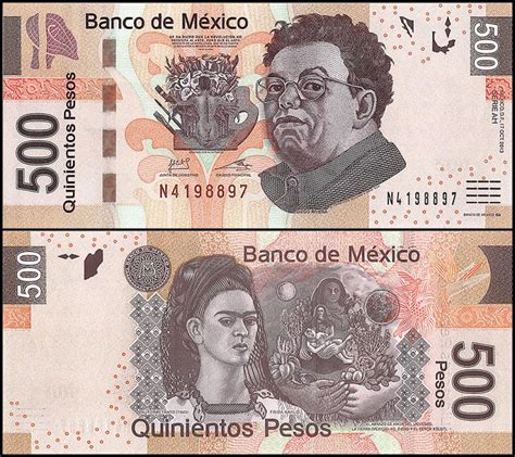 Banknote World Educational > Banco de Mexico (P.19 – P.New) > Mexico 500 Pesos, 2013, P-126ac ...