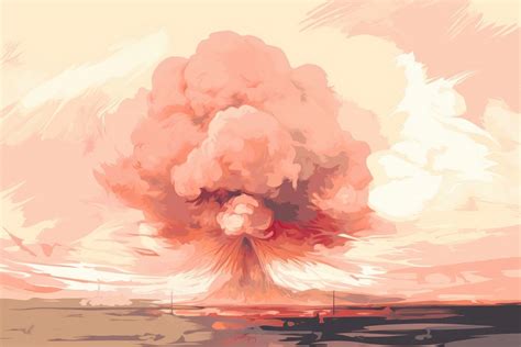 Tsar Bomba mushroom cloud explosion | Premium Photo Illustration - rawpixel