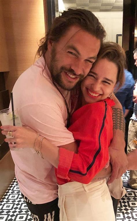 Jason Momoa's Reunion With Emilia Clarke Will Give You Serious FOMO