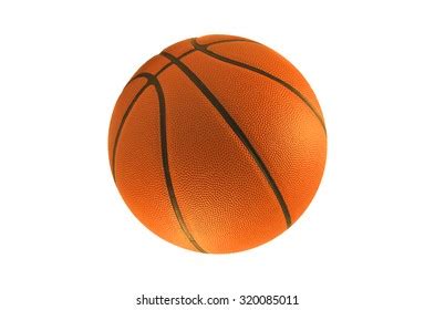 Basketball Isolated On White Background Stock Photo 542795812 ...