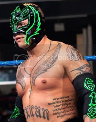 Rey Mysterio Tattoos - www.NoelBoyd.com