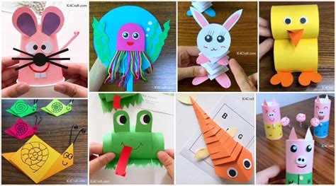 DIY Animal Paper Crafts: Learning Through Creativity - Kids Art & Craft
