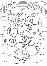Free & Easy To Print Eevee Coloring Pages  Tulamama sketch template