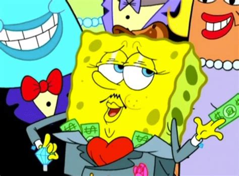 Meme Generator - Fancy Spongebob Giving Away Money - Newfa Stuff