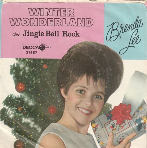 BRENDA LEE 45 rpm record w/picture sleeve JINGLE BELL ROCK | eBay