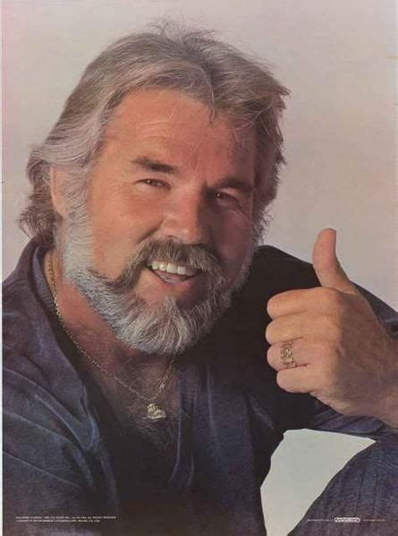 Kenny Rogers Portrait 1980 Rare Vintage Poster | Country music, Country music artists, Best ...