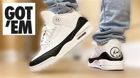 Insanely LIMITED! Jordan 3 Fragment ON FEET! - YouTube