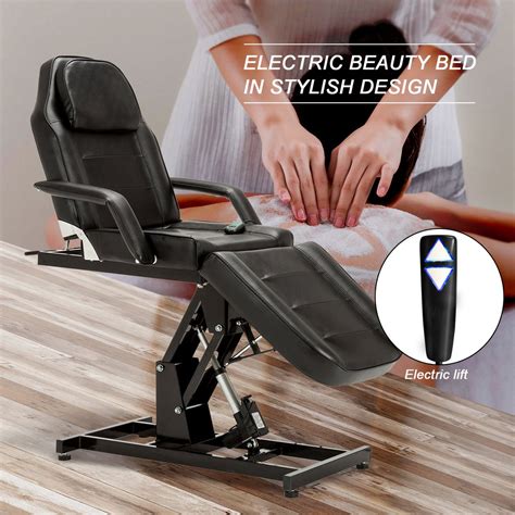 Electric Massage Bed (Black or White) - Salon Equipment Center