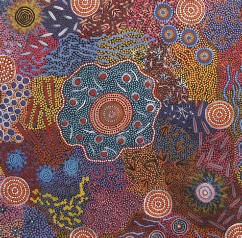 Aboriginal Dot art – LINGUE STORIA CIVILTA' / LANGUAGES HISTORY CIVILIZATION