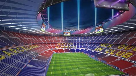 O novo estádio do Barcelona revelado em vídeo... VIDEO | HIPER FM