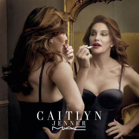 Caitlyn Jenner Flaunts Ample Cleavage in MAC Cosmetics Campaign for Finally Free Lipstick to ...