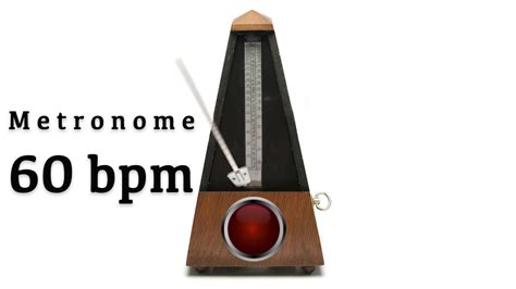 Metronome 60 bpm 🎼 - YouTube