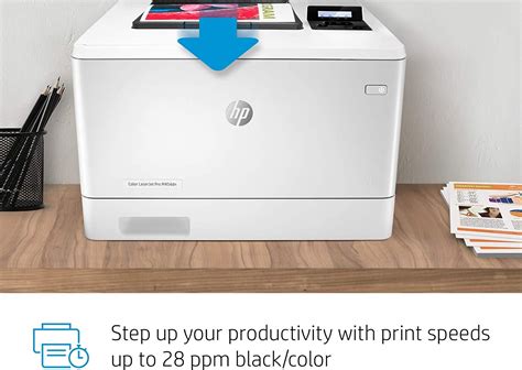 HP Color LaserJet Pro M454dn Color Printer, 28ppm Print Speed, 600x600 ...