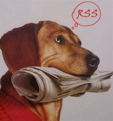 Newspaper dog thinking RSS | adaptation from original www.fl… | Flickr
