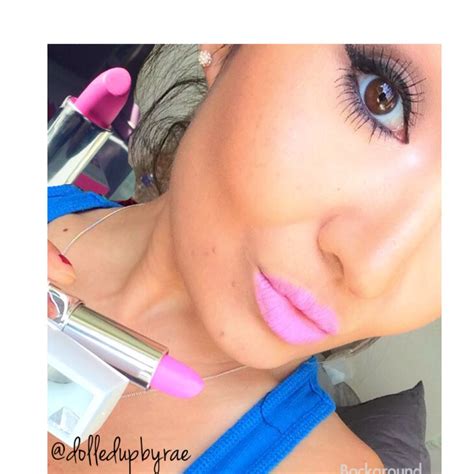 ModelCo pink lipstick in "Pinking of You" best hot Barbie pink lipstick! #bestlipstick # ...
