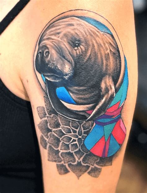 Manatee Tattoo Design Ideas Images | Tattoos, Tattoo designs, Cartoon ...