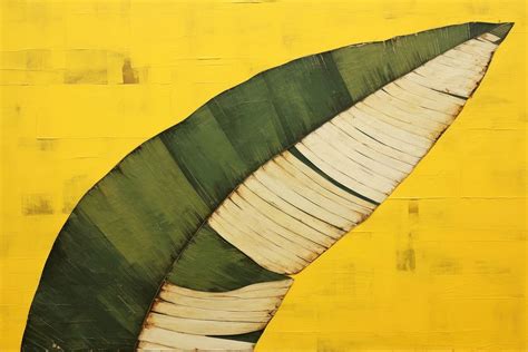 Banana leaf art transportation backgrounds. | Free Photo Illustration ...