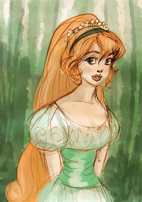 Thumbelina - Don Bluth Heroines Fan Art (40578940) - Fanpop