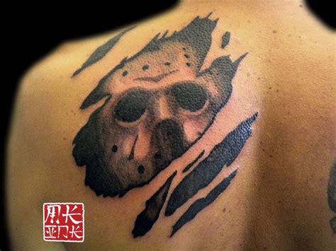 Share more than 58 jason mask tattoo latest - in.cdgdbentre