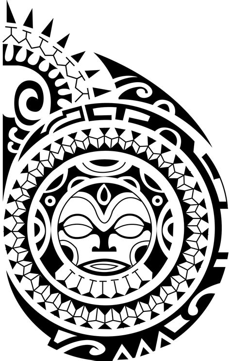 40$ Polynesian Maori Back Tattoo Design. Designer: Andrija Protic | Maori tattoo designs ...