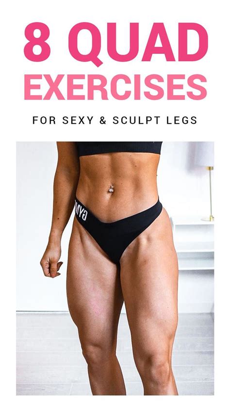 Girl’s Guide To Sculpt Quads 8 Must Do Home Quad Exercises In 2020 | Free Nude Porn Photos