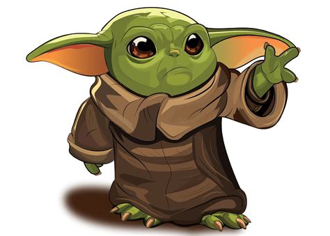 Baby Yoda Png Transparent