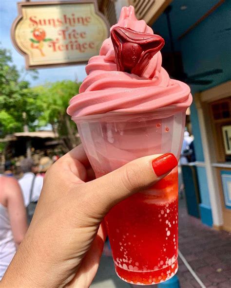 Disney World Makes New Strawberry Dole Whip Float