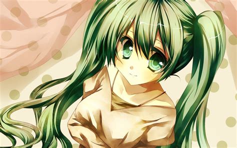 Anime Green Girl Wallpapers - Wallpaper Cave