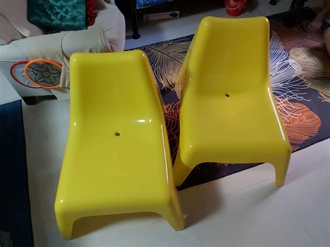 Ikea lounge chairs, Furniture & Home Living, Furniture, Chairs on Carousell